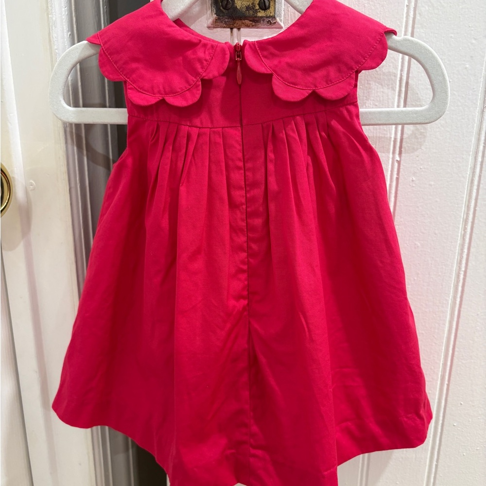 Jacadi Baby Dress in Vibrant Pink - Picture 3 of 4